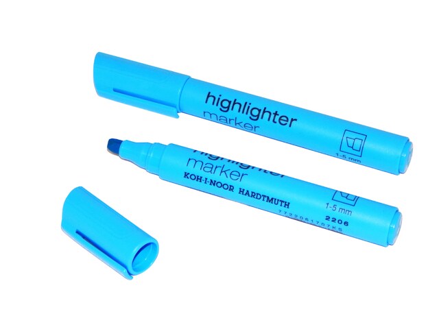 zvýrazňovač modrý 2206