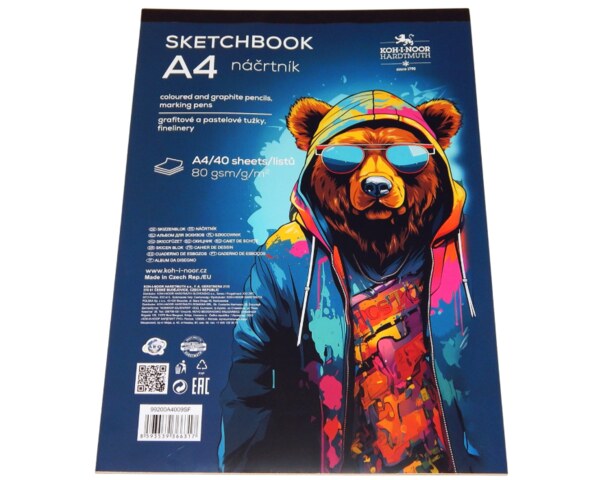 Náčrtník 9920 A4 40 listů 90g