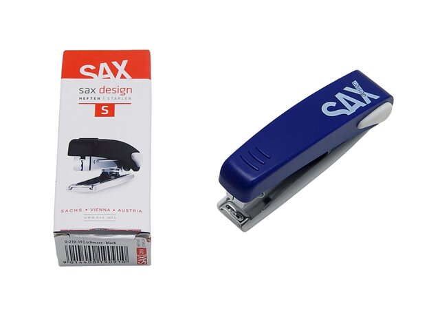 Sešívačka SAX design 219 modrá