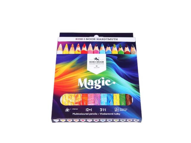 souprava tužek barevných MAGIC 3HR TR 11 3408 12+1 FSC 100%