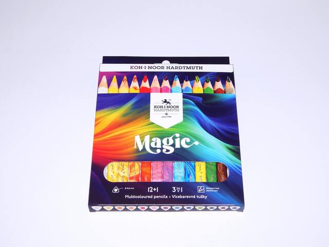 souprava tužek barevných MAGIC 3HR TR 11 3408 12+1 FSC 100%