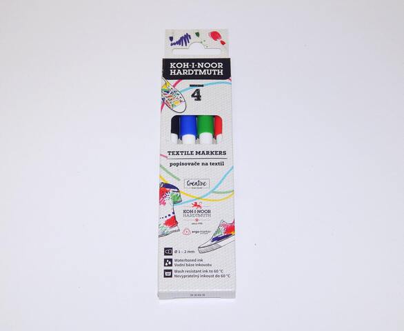 souprava popisovačů na textil 3203 4