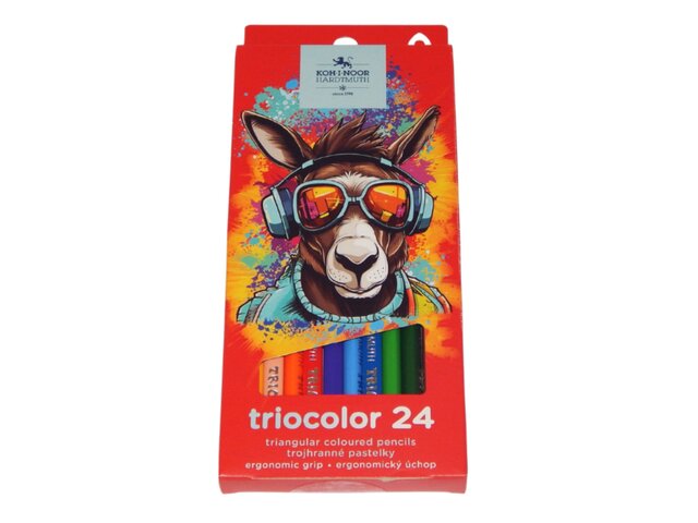 Pastelky 3134/24 OSEL  trojhranné tenké