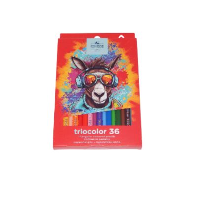 Pastelky 3135/36 OSEL  trojhranné tenké