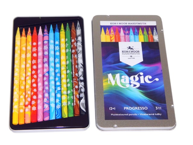souprava tužek pastelových v laku MAGIC 8772 12
