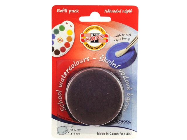 barvy vodové 57 hnědá 666