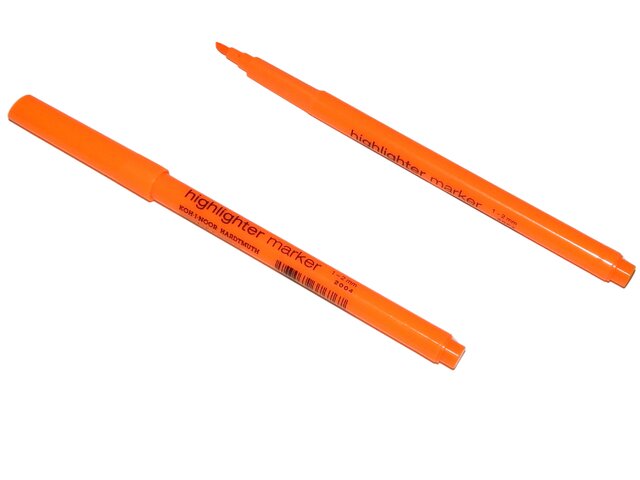 Zvýrazňovač 2004 plochý oranžový