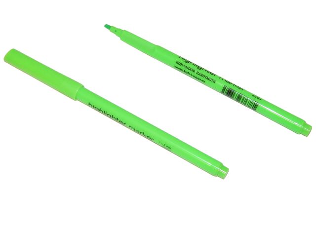 Zvýrazňovač 2004 plochý zelený