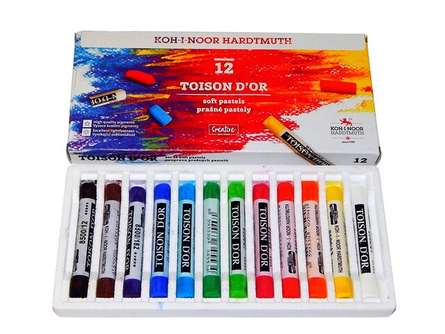 Křídy 8512/12 prašné TOISON D'OR