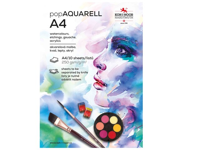 Blok 9920011 A4 AQUARELL 250g