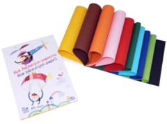 Blok barevných papírů A4 130 gr/20 listů