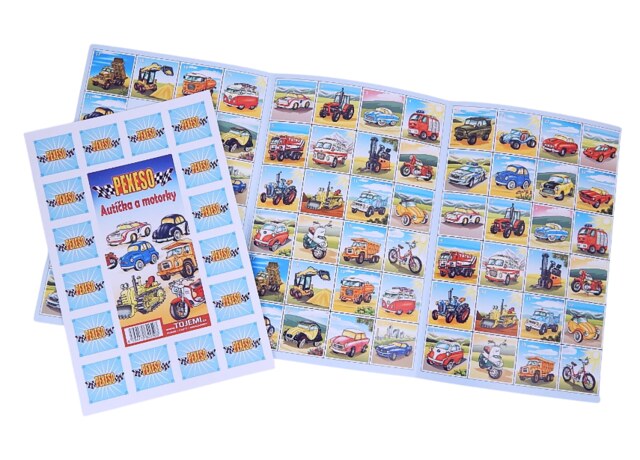 Pexeso Autíčka a motorky