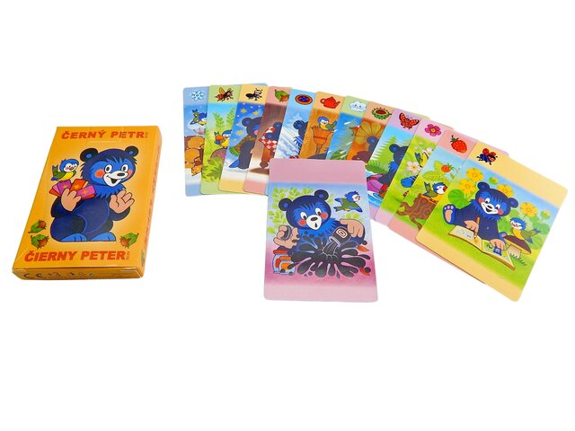 Karty AKM Medvídek Baribal  Černý Petr