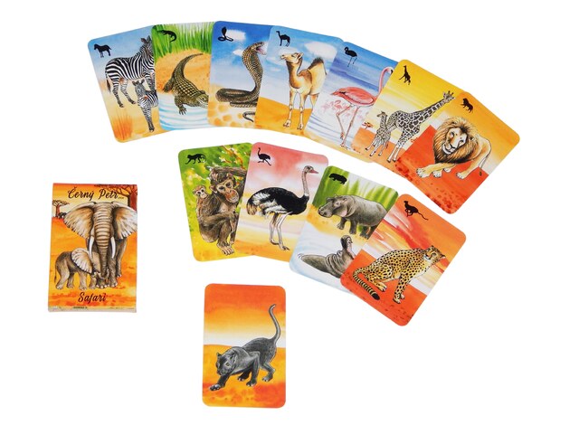 Karty AKM Safari    Černý Petr papír