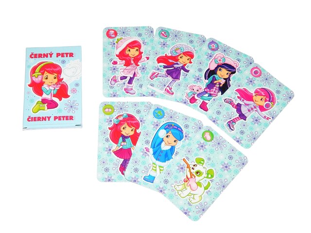 Karty AKIM Strawberry zimní Černý Petr