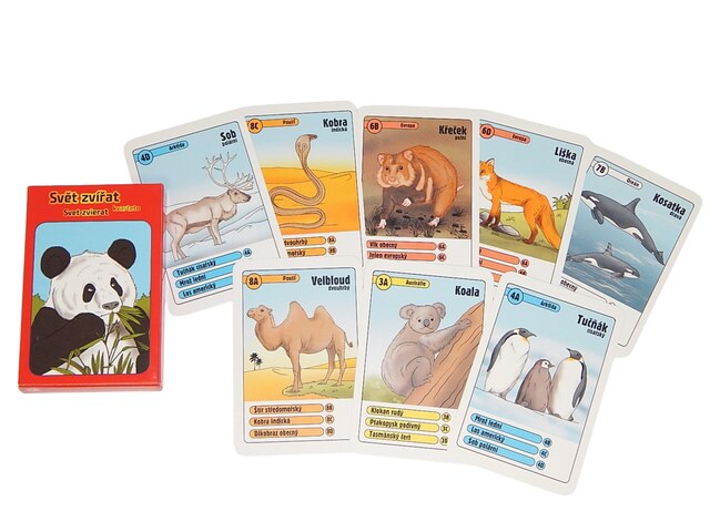 Karty Svět zvířat - Kvarteto / 2331