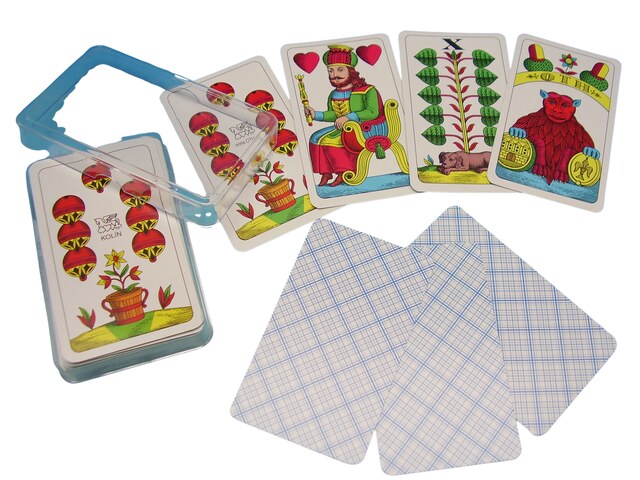 Karty 1510 Mariáš jednohlavý káro PL