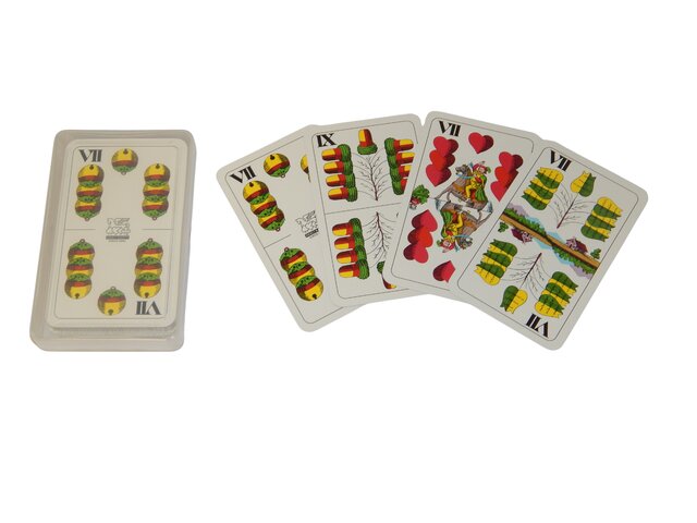 Karty 1516 Mariáš dvouhlavý káro PL