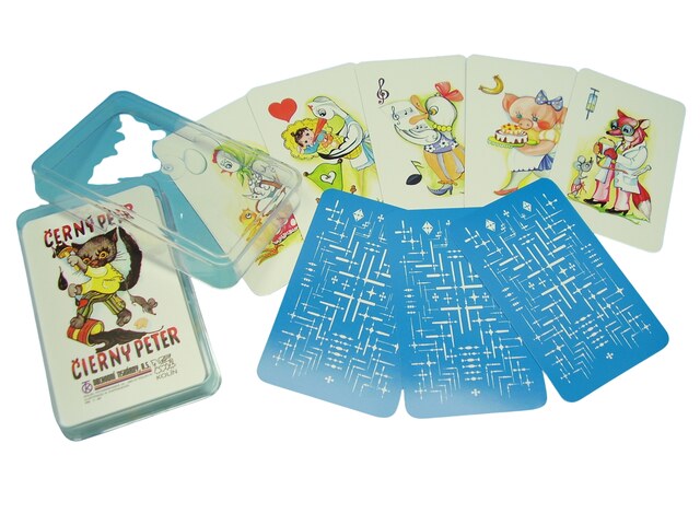 Karty 1624 Černý Petr "Kocour" PL