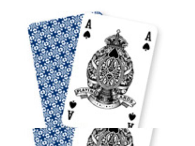Karty 1666 Poker revers květovaný