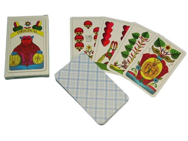 Karty 1709 Mariáš jednohlavý káro