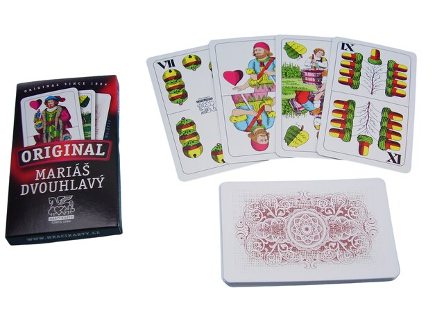 Karty 1713  Mariáš dvouhlavý