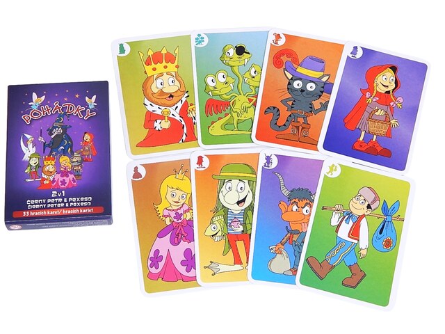 Černý Petr , Pexeso 2v1 Pohádky