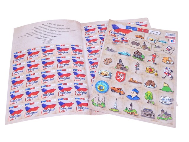 Pexeso OBRÁZKOVÉ ČESKO / BP052