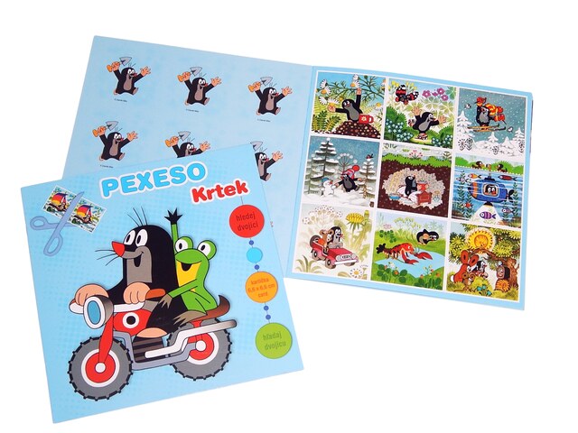 Pexeso sešitové s maxi kartičkami Krtek