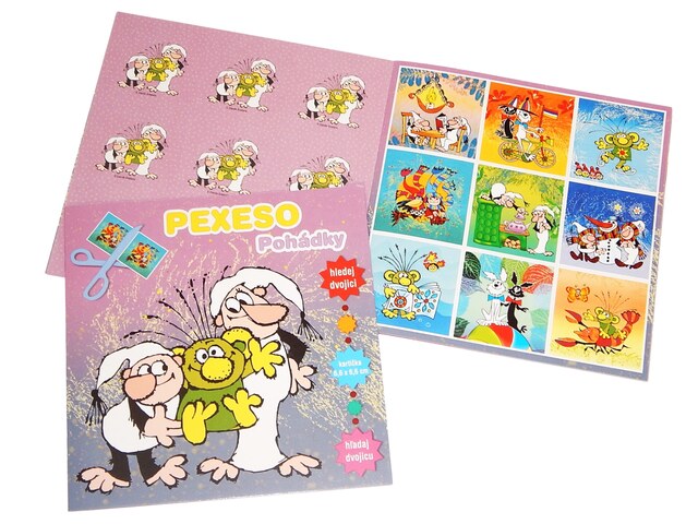 Pexeso sešitové s maxi kartičkami Pohádkový svět Z. Smetany