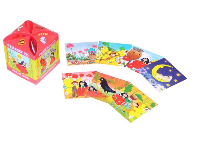 Pexeso v ozdobné maxi krabičce MAKOVÁ PANENKA