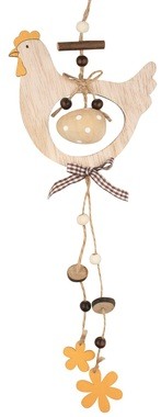 Slepička dřevěná závěsná (7210)