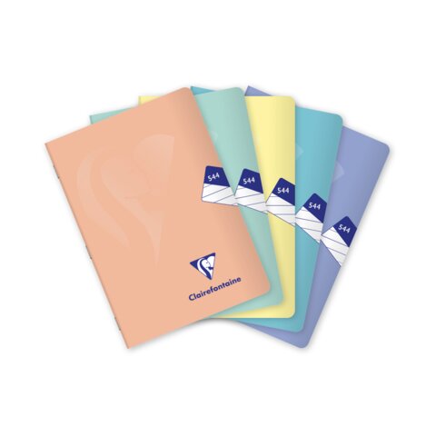 Školní sešit Clairefontaine Mimesys pastel PP A5 ´544´linka, 40 l,1544-00-PP-PAS