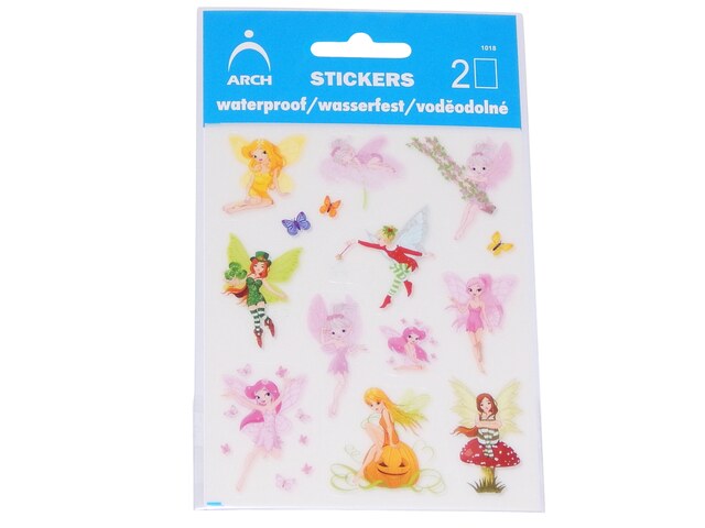 Dětské voděodolné samolepky - víly 02 / 1018