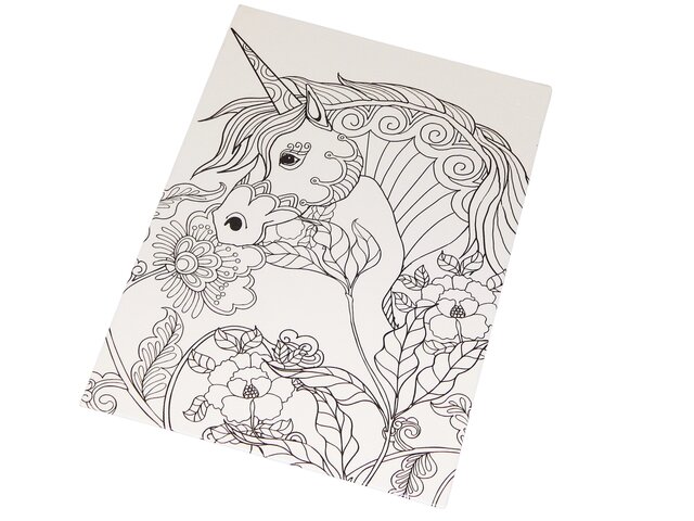 Plátno předkreslené Jednorožec /24096