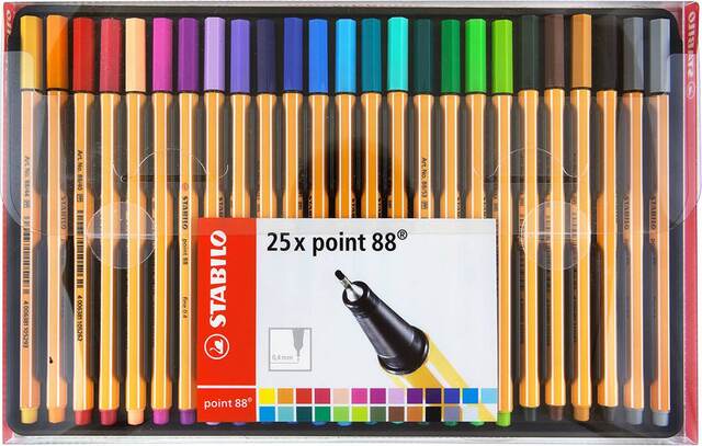 STABILO point 88 25 ks sada 8825-1