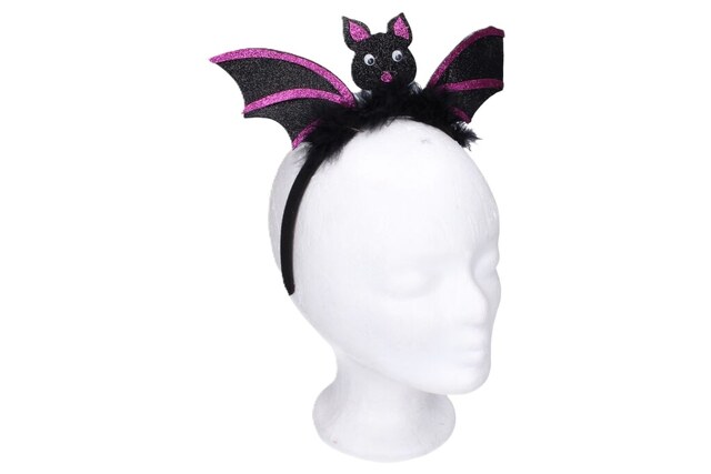 Set karneval - čelenka s ozdobou netopýr W053404