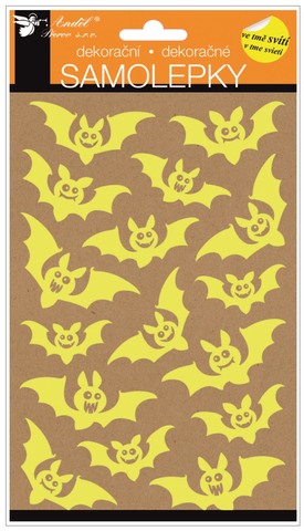 Samolepky svítící ve tmě Halloween (10406)