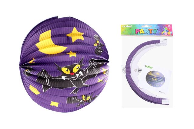 Lampion koule 25 cm - Netopýr (W061227)