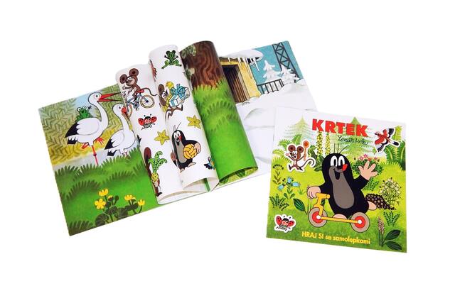 Obrázkové album - Krtek (2) hraj si se samolepkami