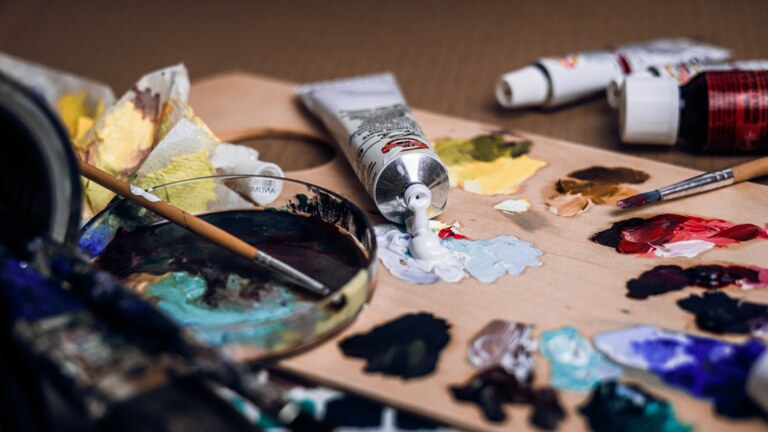 Olejomalba - barvy a proces malby